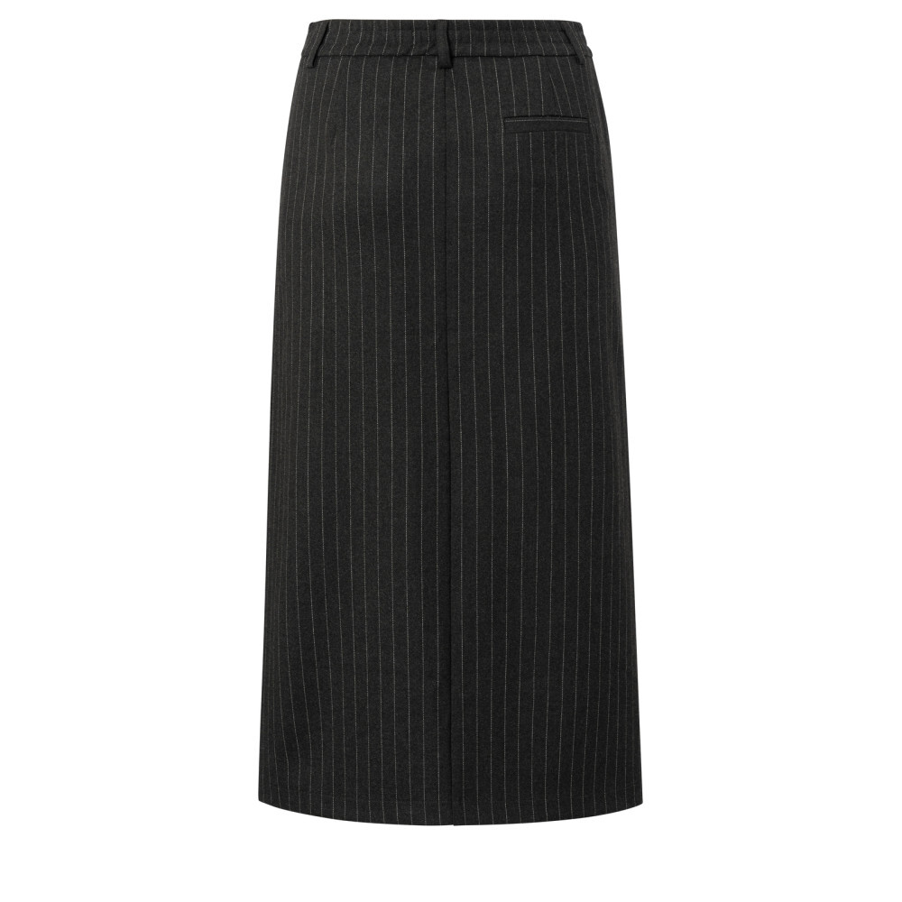 Midi Rok 01-401061-409 Anthracite Dessin Yaya