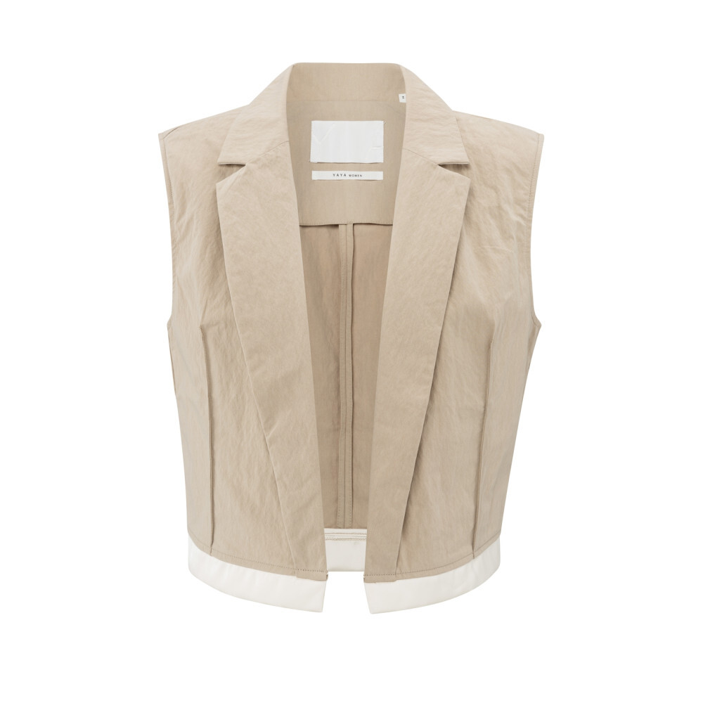 Gilet 01-521001-503 Twill Beige Yaya