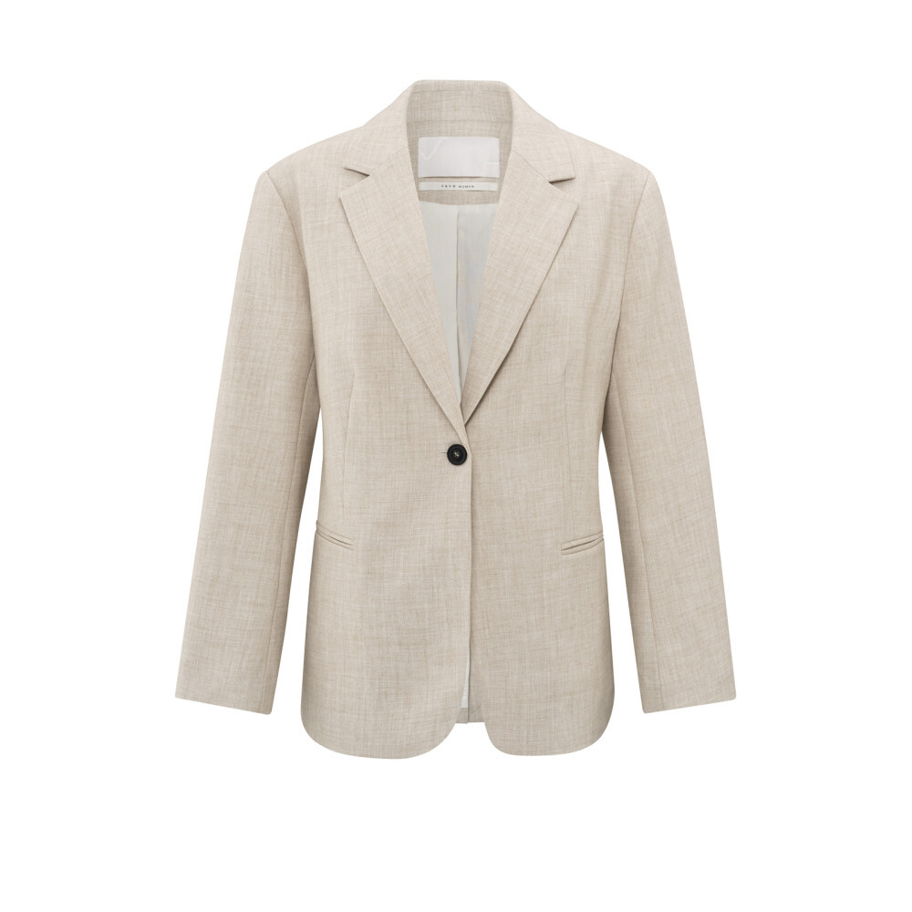 Oversized Blazer 01-501064-502 Safari Melange Yaya