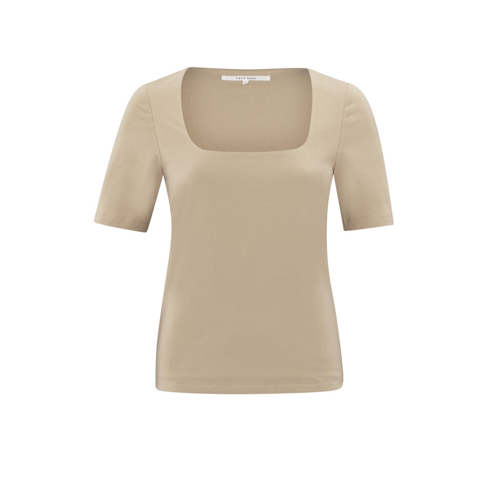 T-shirt 01-719065-503 Humus Beige Yaya