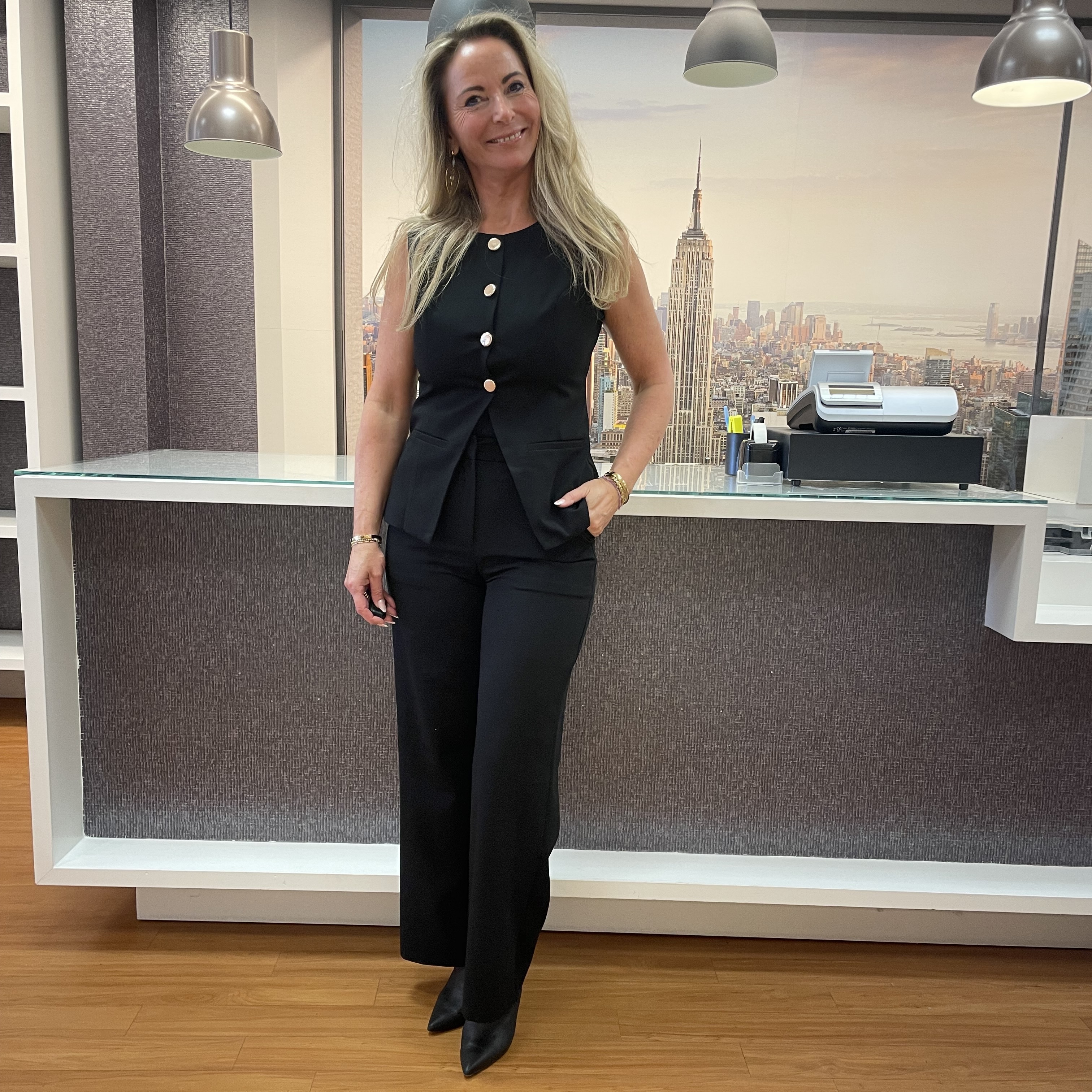 Pantalon Zwart