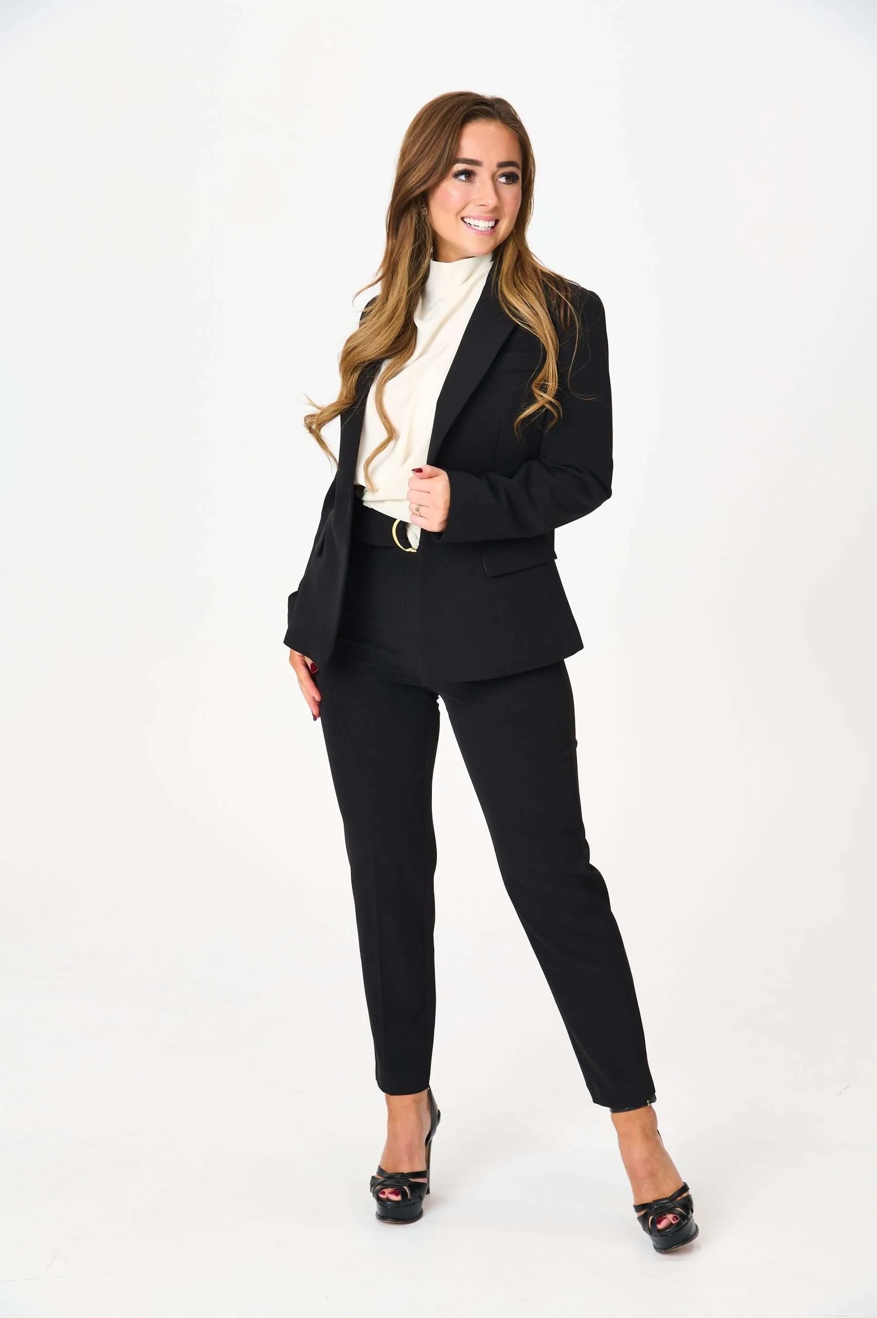 Broek Lilly Jet Black Lorense