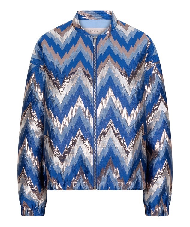 Jacket Bomber F25.19500 Print Esqualo