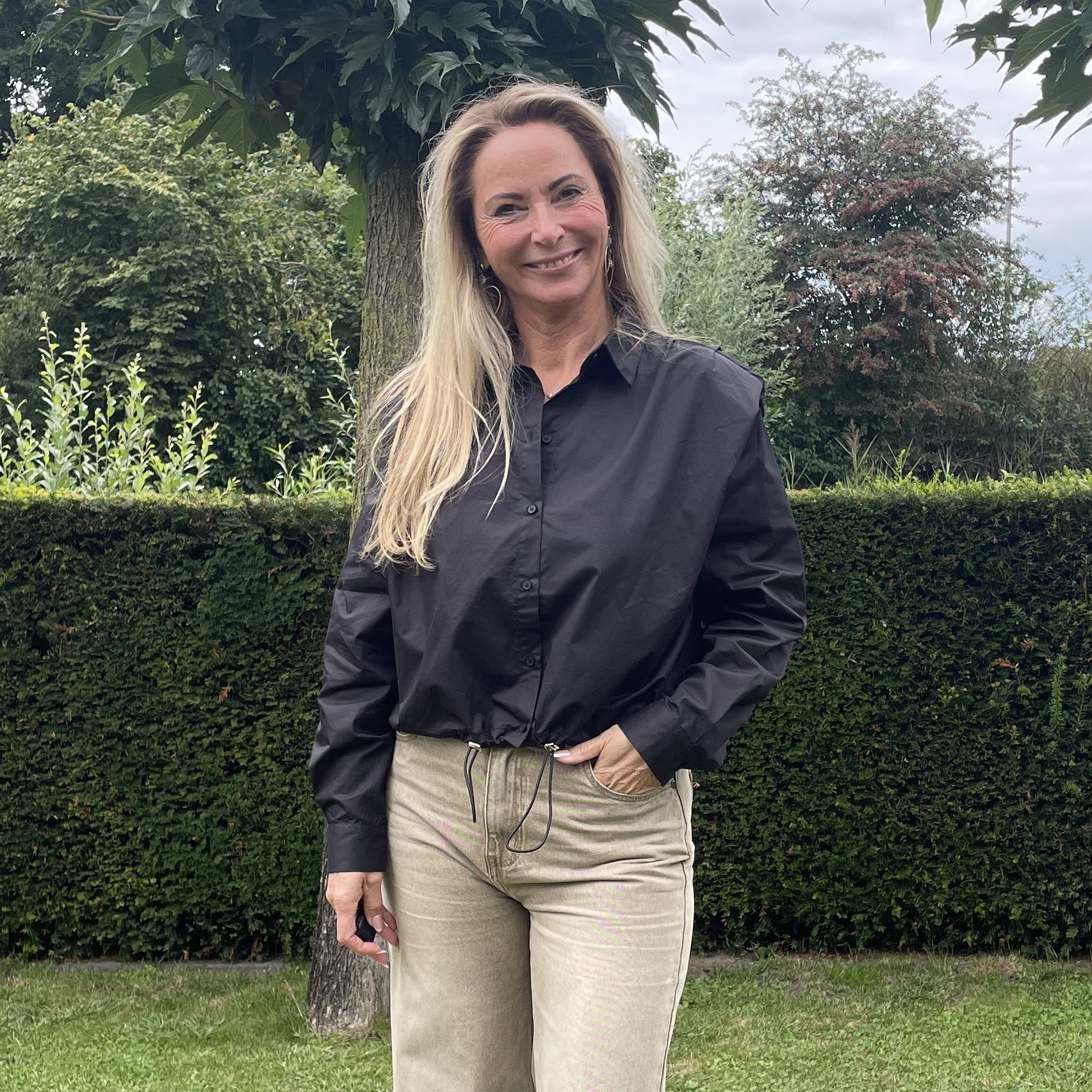 Blouse F25.28533 Black Esqualo