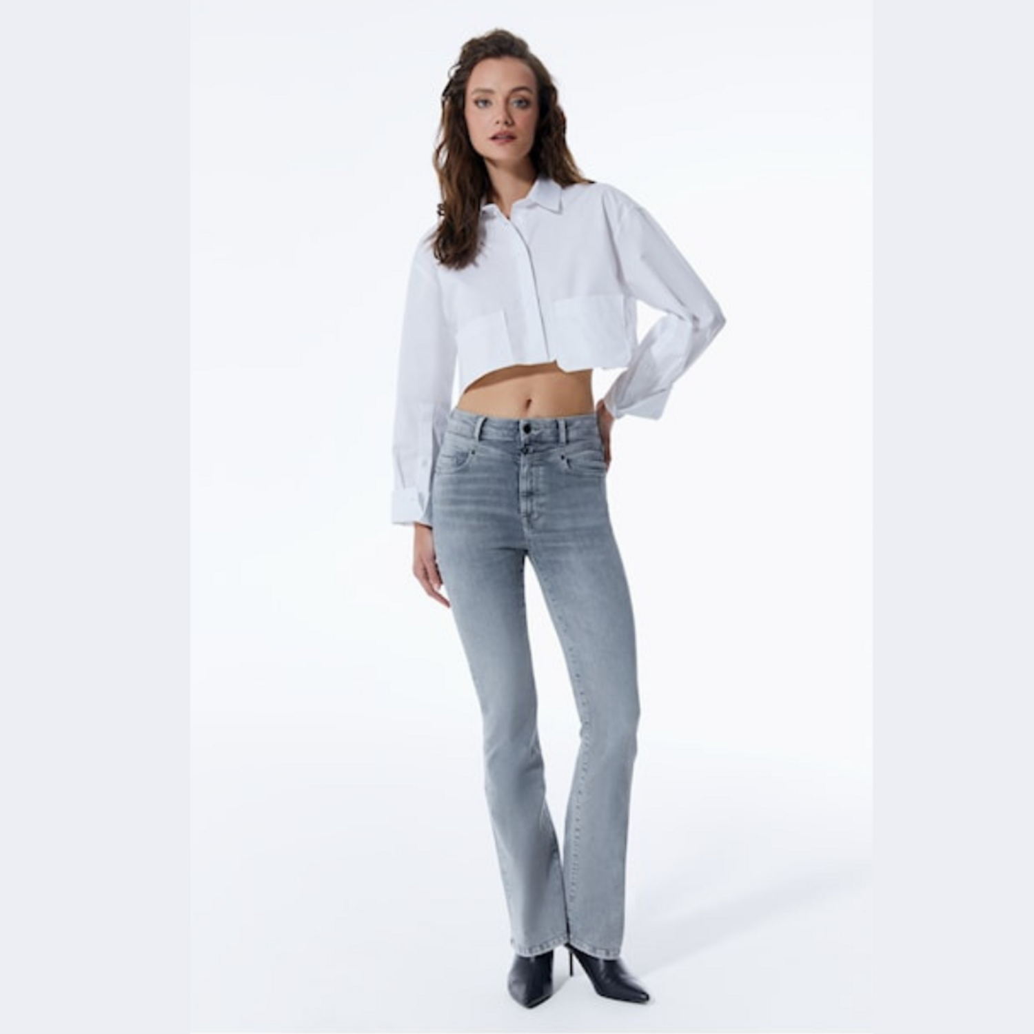 Jeans Matilda Grey Vintage Cup Of Joe