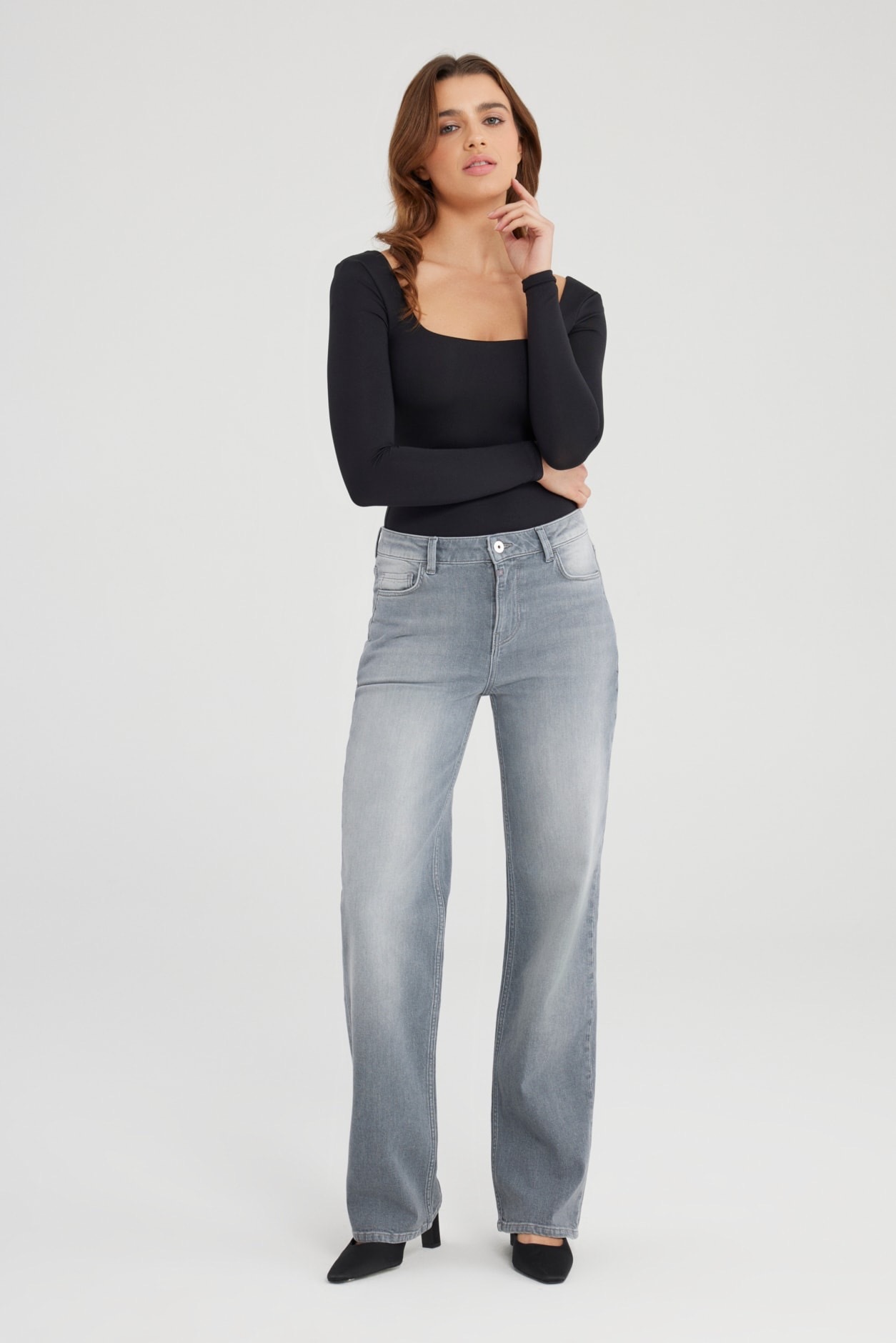 Jeans Nova Grey VT Cup Of Joe