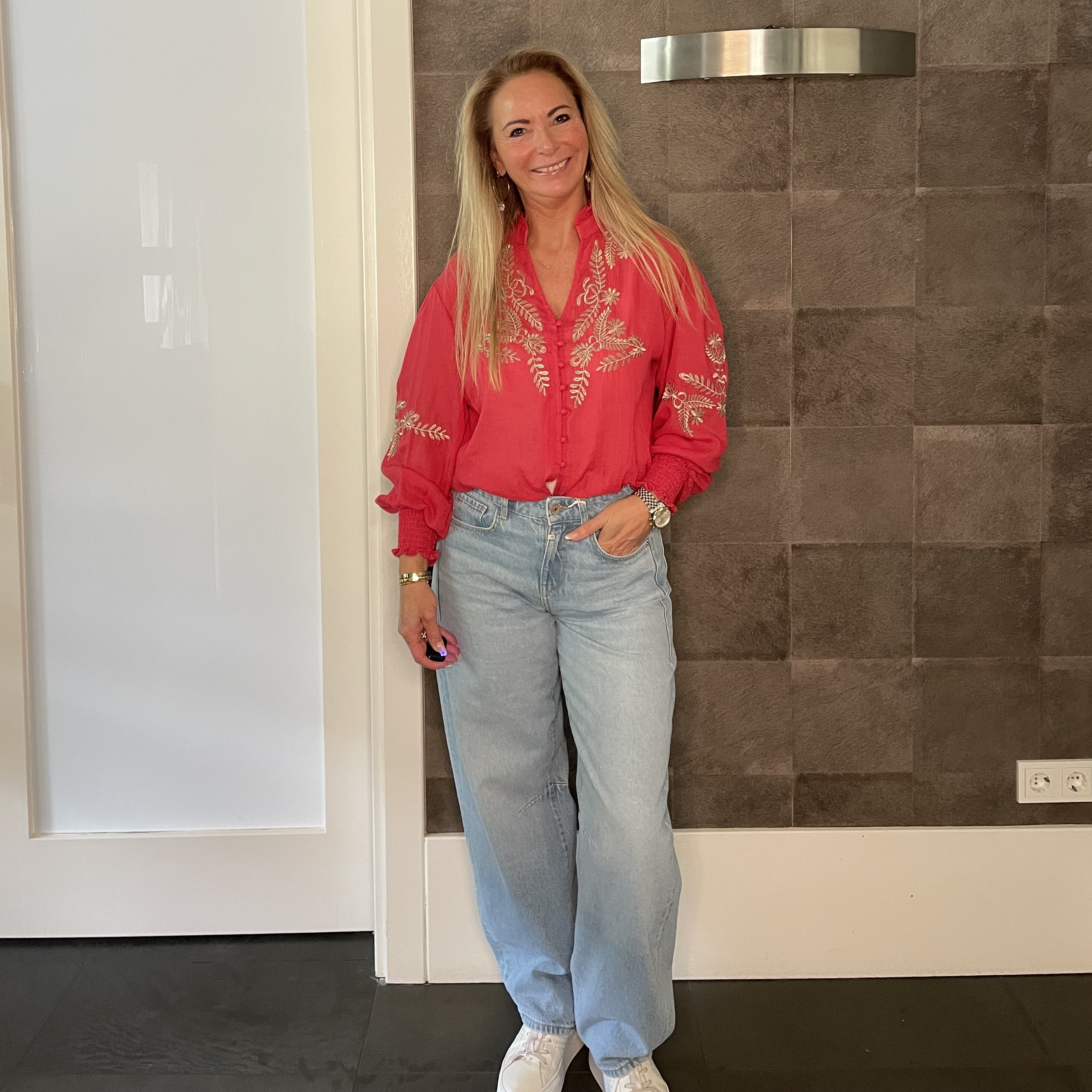 Jeans Clara Light Blue Cup Of Joe