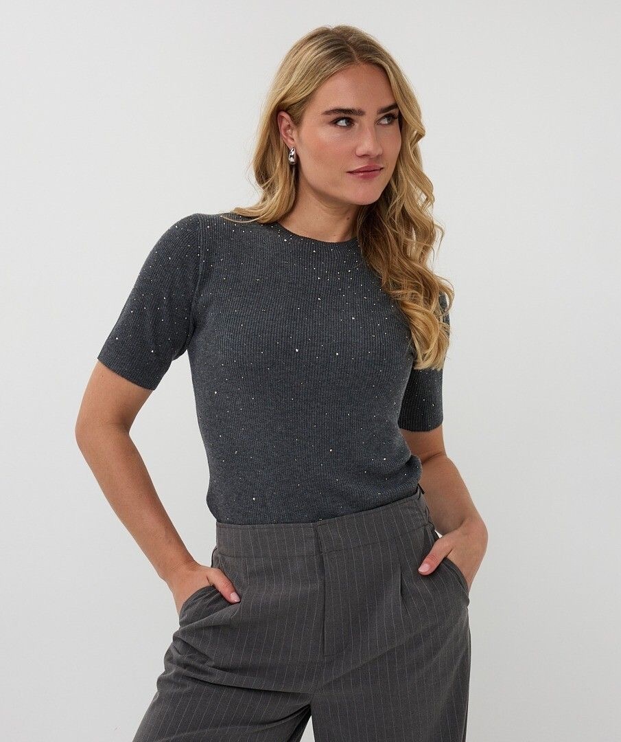 Top Studs F25.02521 Dark Grey Melange Esqualo